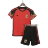 Belgium Home World Cup Kids Jerseys Kit 2022 - jerseymallpro