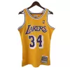 Men's O'NEAL #34 Los Angeles Lakers Swingman NBA Classic Jersey 1996/97 - jerseymallpro