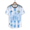 Argentina Three Stars Home Authentic Jersey World Cup 2022-Commemorative - jerseymallpro