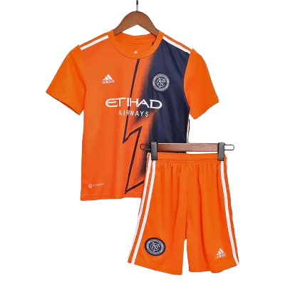 New York City Away Kit 2022 By Adidas Kids - jerseymallpro