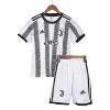 Juventus Home Kit 2022/23 By Adidas Kids - jerseymallpro