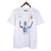 Argentina Winners Lionel Messi Celebration T-Shirt 2022-Three Stars - jerseymallpro