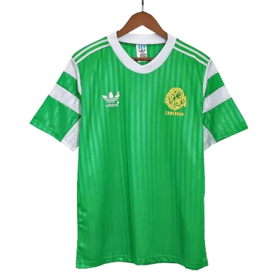 Vintage Soccer Jersey Cameroon Home 1990 - jerseymallpro