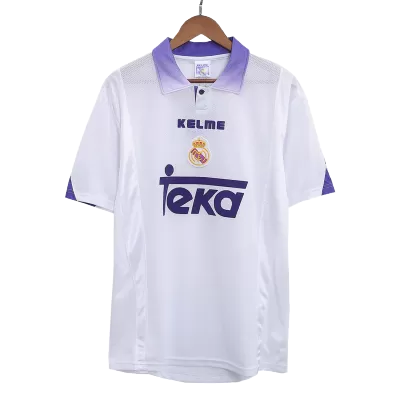 Vintage Soccer Jersey Real Madrid Home 1997/98 Men - jerseymallpro