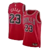 Men's Chicago Bulls Michael Jordan #23 Red 2021 Diamond Swingman Jersey - Icon Edition - jerseymallpro