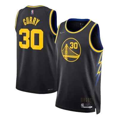 Men's Golden State Warriors Stephen Curry #30 Black 2021/22 Diamond Swingman Jersey - City Edition - jerseymallpro