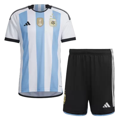 Argentina Home Jerseys Kit 2022 -Three Stars - jerseymallpro