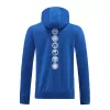 Real Madrid x Marvel Hoodie Jacket 2022/23 - Blue - jerseymallpro