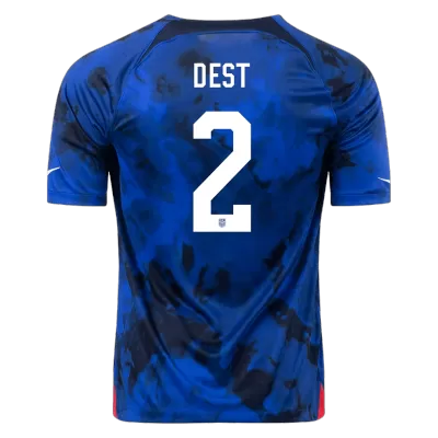 DEST #2 USA Away Jersey World Cup 2022 - jerseymallpro