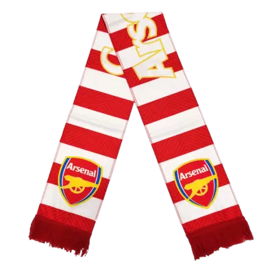 Arsenal Soccer Scarf Red&White - jerseymallpro