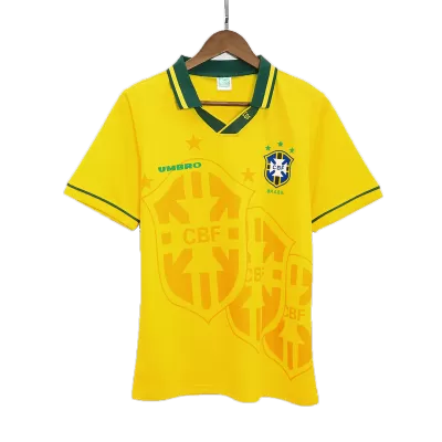 Retro Brazil Home Jersey 1993/94 By Umbro - jerseymallpro