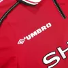 Retro Manchester United Home Long Sleeve Jersey 1998/99 By Umbro - jerseymallpro