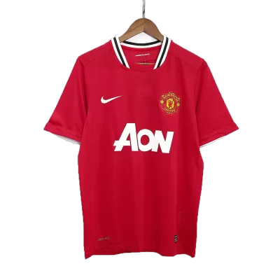 Retro Manchester United Home Jersey 2011/12 By Umbro - jerseymallpro