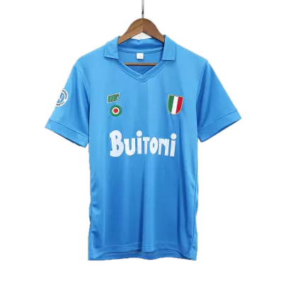 Retro Napoli Home Jersey 1987/88 By NR Ennerre - jerseymallpro