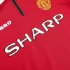 Retro Manchester United Home Long Sleeve Jersey 1998/99 By Umbro - jerseymallpro