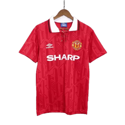 Retro Manchester United Home Jersey 1992/94 By Umbro - jerseymallpro