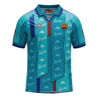 Retro Barcelona Away Jersey 1996/97 By Kappa - jerseymallpro